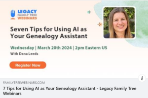 7 Tips for Using AI as Your Genealogy Assistant